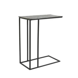 Mesita auxiliar bronce antiguo