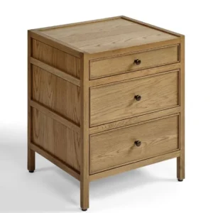Mesita de noche roble 50x45xh60cm